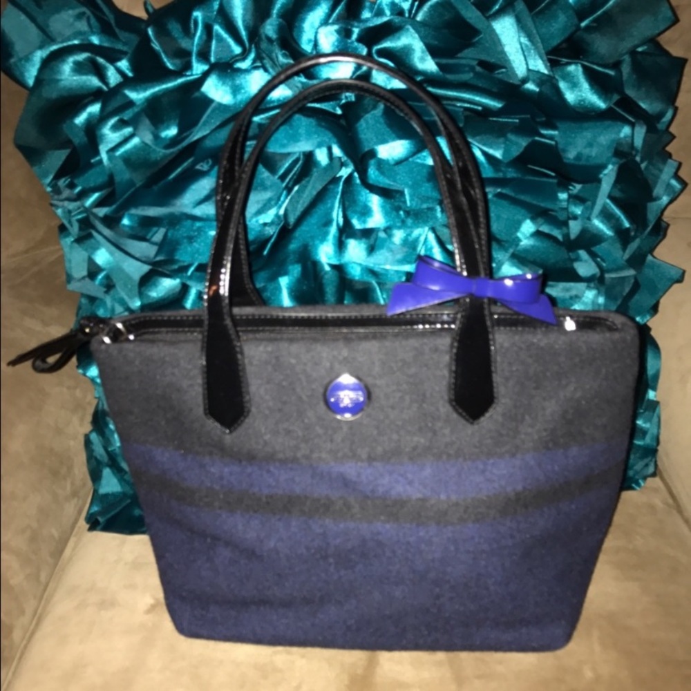 Coach felt purse